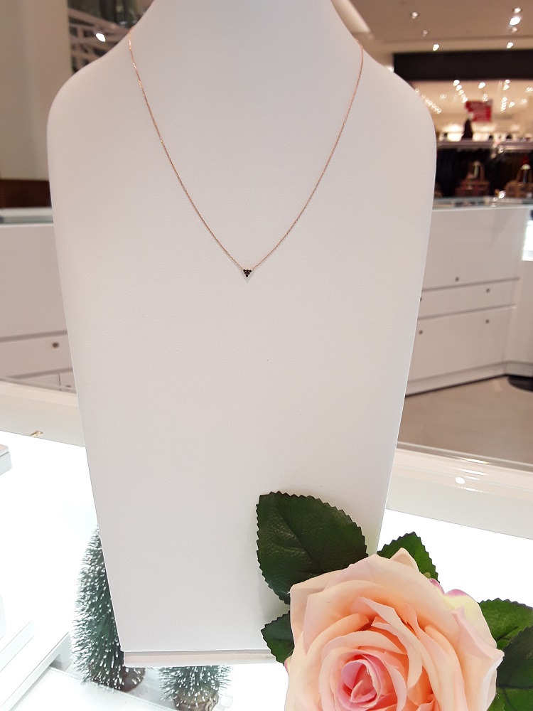 Stonehenge Rose Gold Necklace K0800
