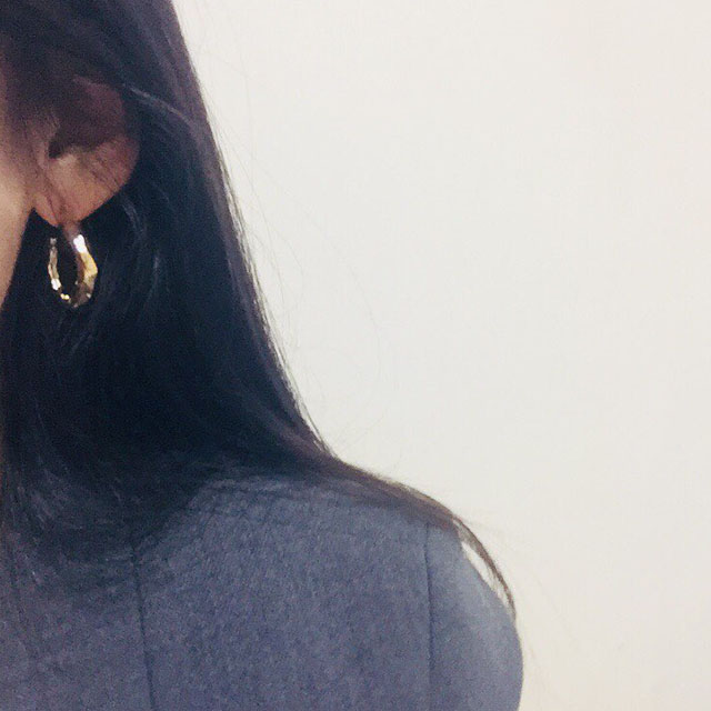 Same-Day Shipping Vintage Bold Ring Earrings Date 