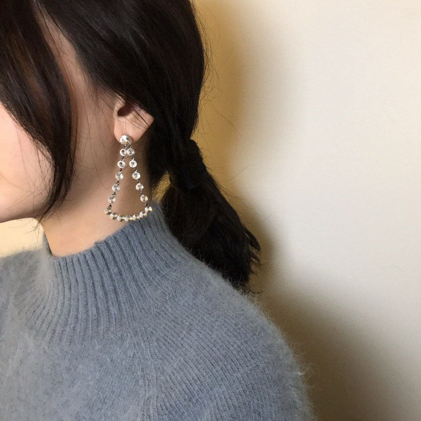 Kalina Swarovski Earrings Retro Lookmood Fashion N