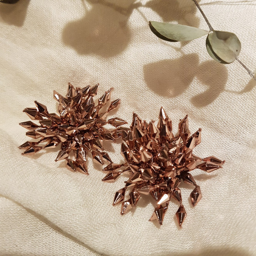 Danuby Overbearing Earrings 2color Patriotic Lovel