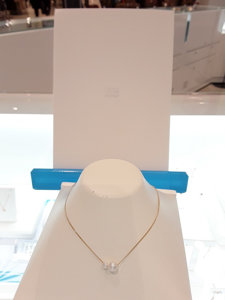 Stonehenge Yellow Gold Necklace T0274 Daily Codian