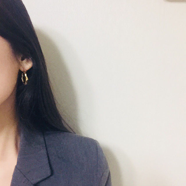 Same-Day Shipping Vintage Bold Ring Earrings Date 