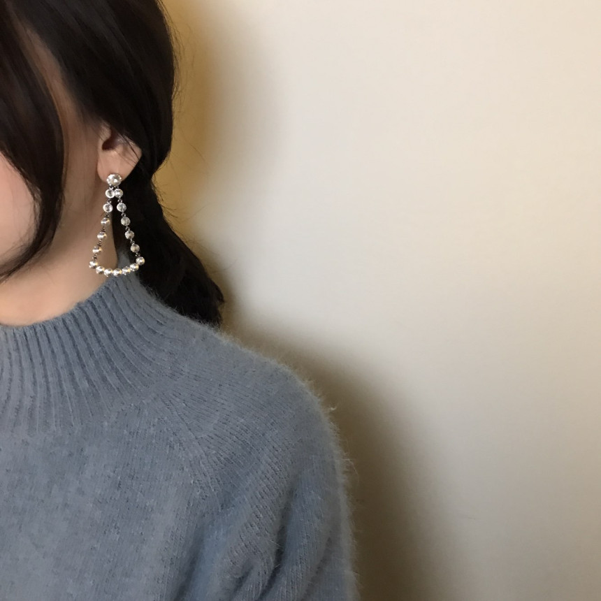 Kalina Swarovski Earrings Retro Lookmood Fashion N