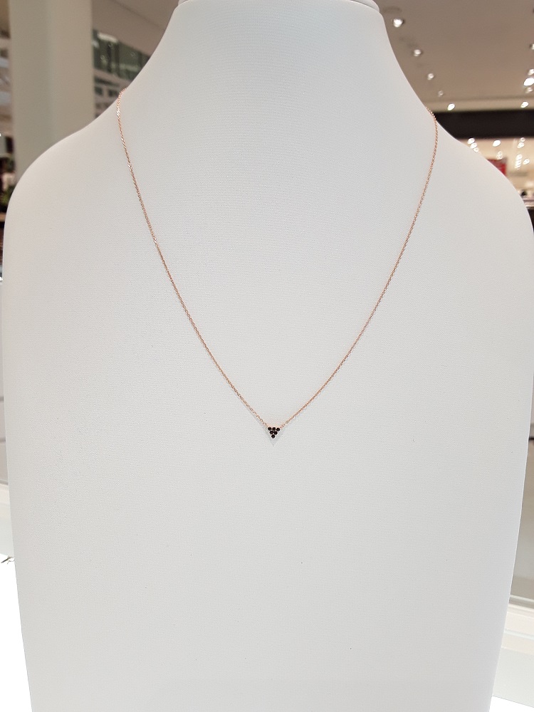 Stonehenge Rose Gold Necklace K0800