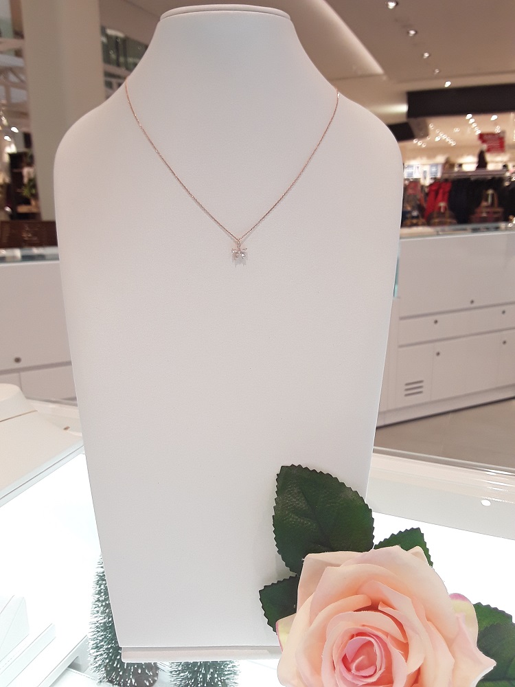 Stonehenge rose gold necklace I0083 Daily Look Lov