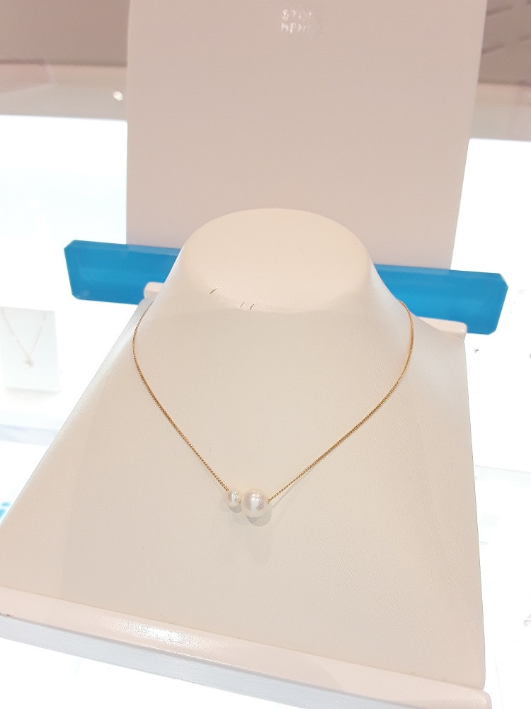Stonehenge Yellow Gold Necklace T0274 Daily Codian