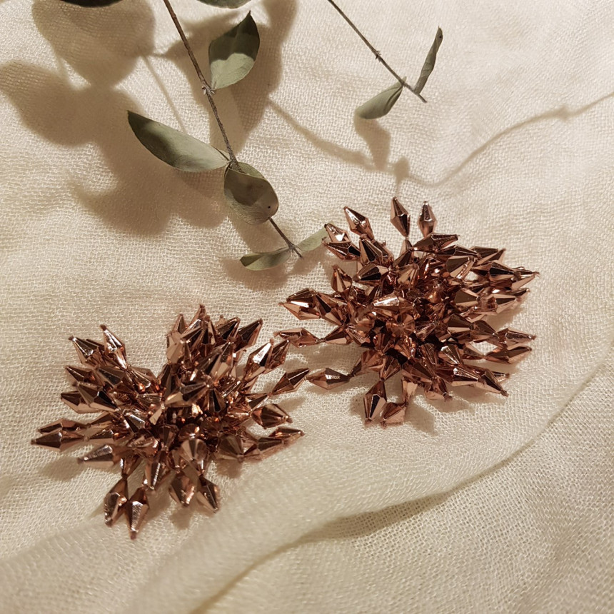 Danuby Overbearing Earrings 2color Patriotic Lovel