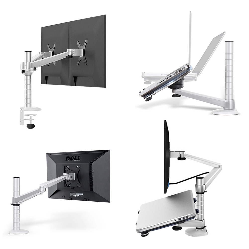 애니클리어 모니터 암 거치대 듀얼 싱글 받침대 노트북