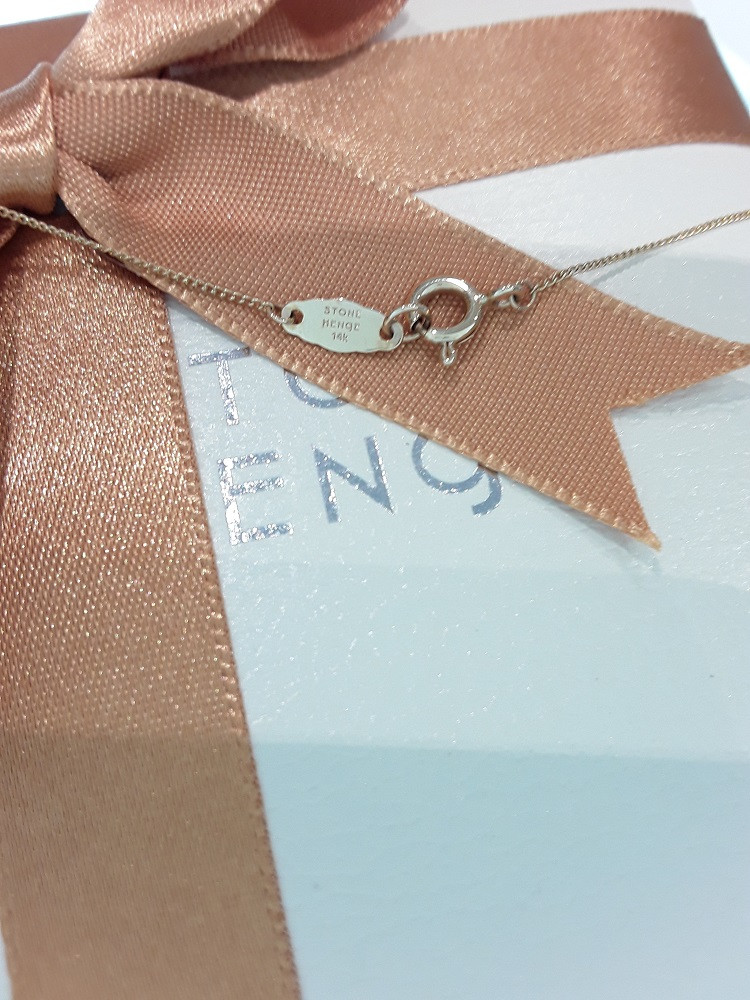 Stonehenge Yellow Gold Necklace T0274 Daily Codian