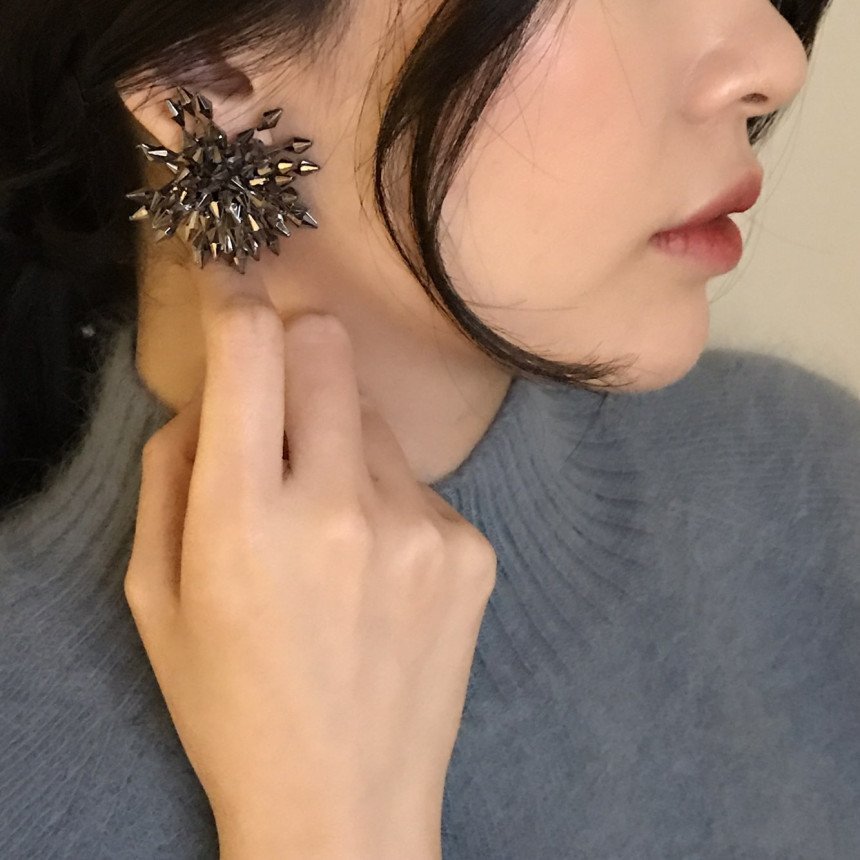 Danuby Overbearing Earrings 2color Patriotic Lovel