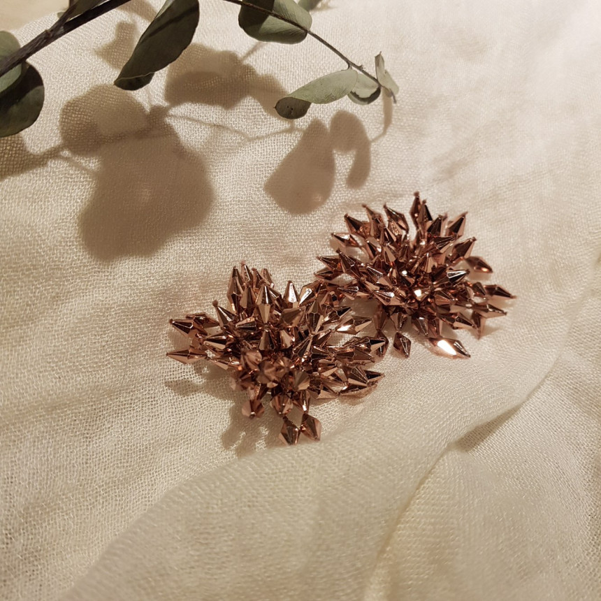 Danuby Overbearing Earrings 2color Patriotic Lovel