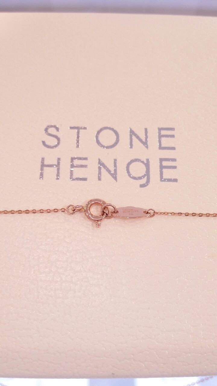 Stonehenge 14k Rose Gold Victorian Necklace T0401