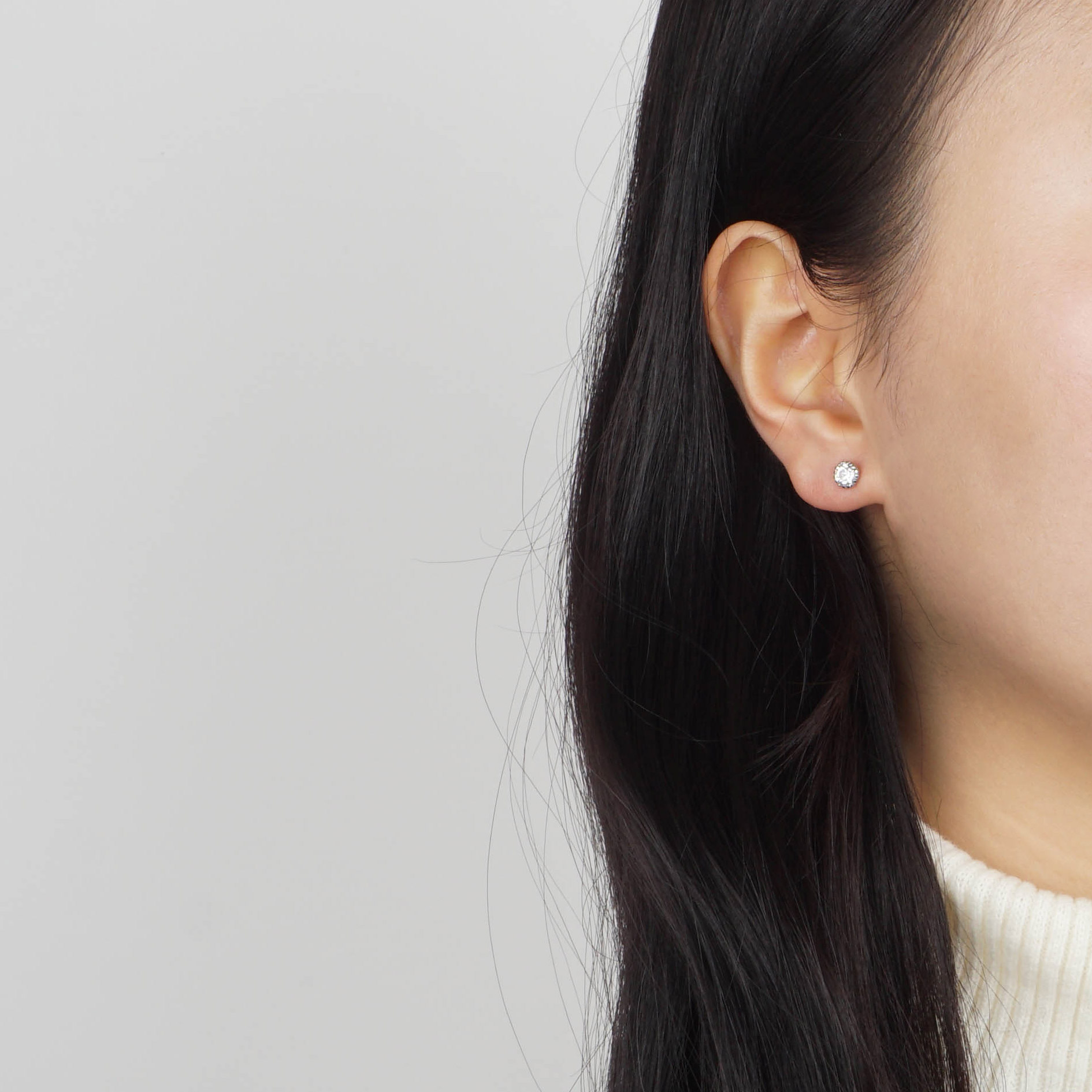 Simple earrings 10 species 3,000 yen Women's Da