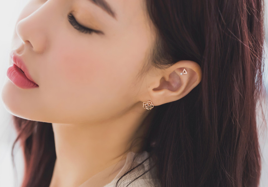 <b><p>Rubbing Than flowers you One tch earr 14k</p></b><b><p>ブルリング 花より あなた ワンタッチ イヤ 14k シンプル デイリー ピンクゴールド</p></b><br /><br /><p align='center'>