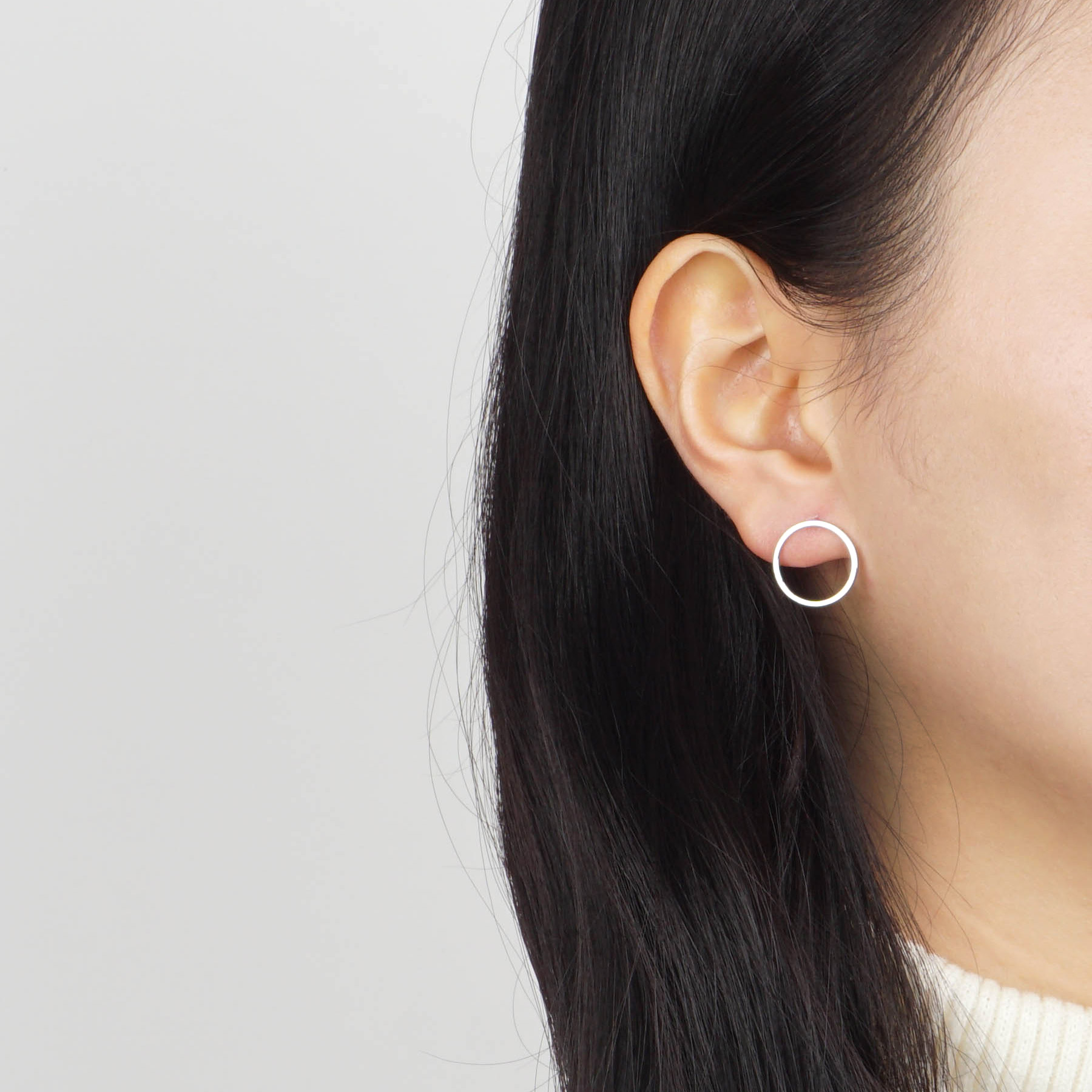 Simple earrings 10 species 3,000 yen Women's Da