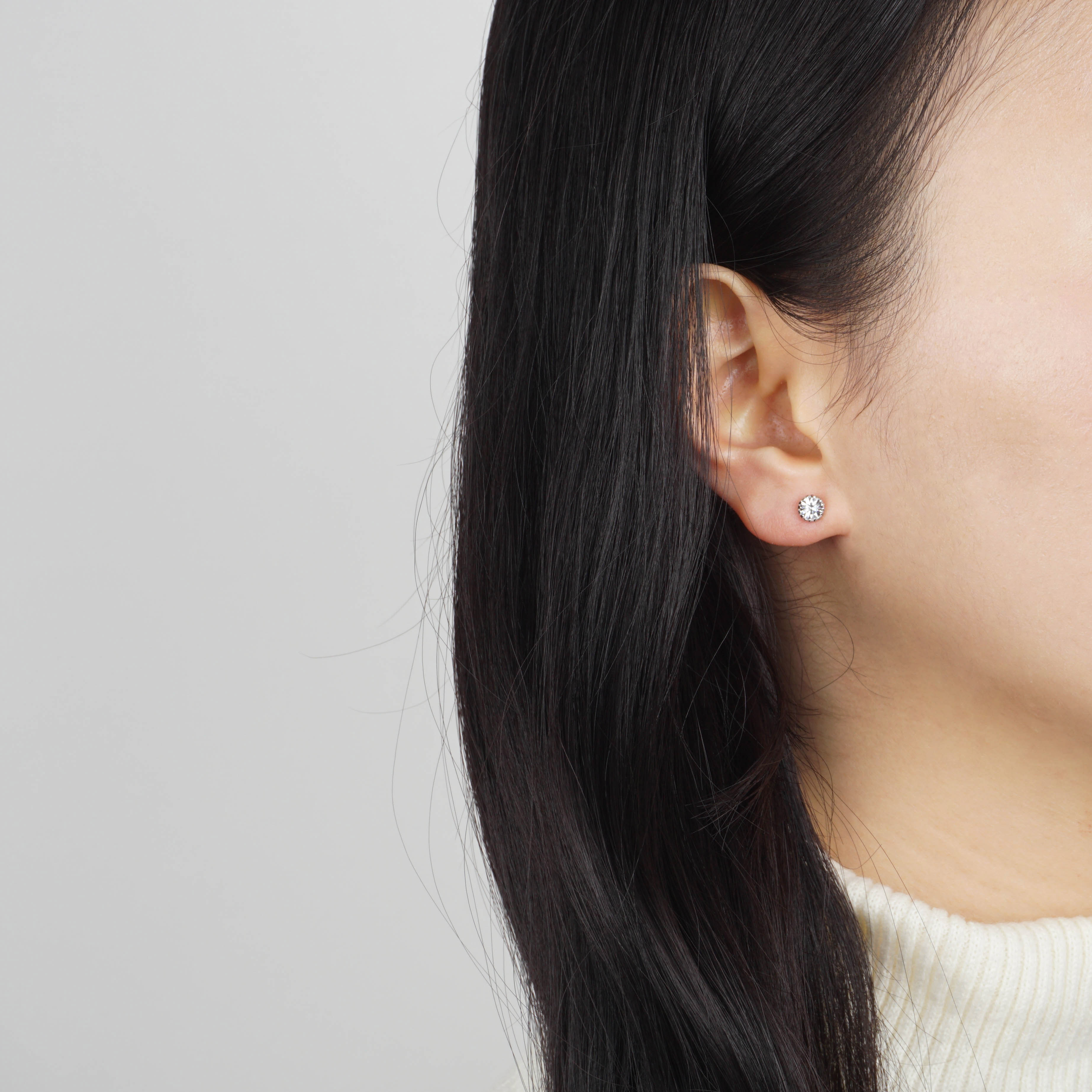 Simple earrings 10 species 3,000 yen Women's Da