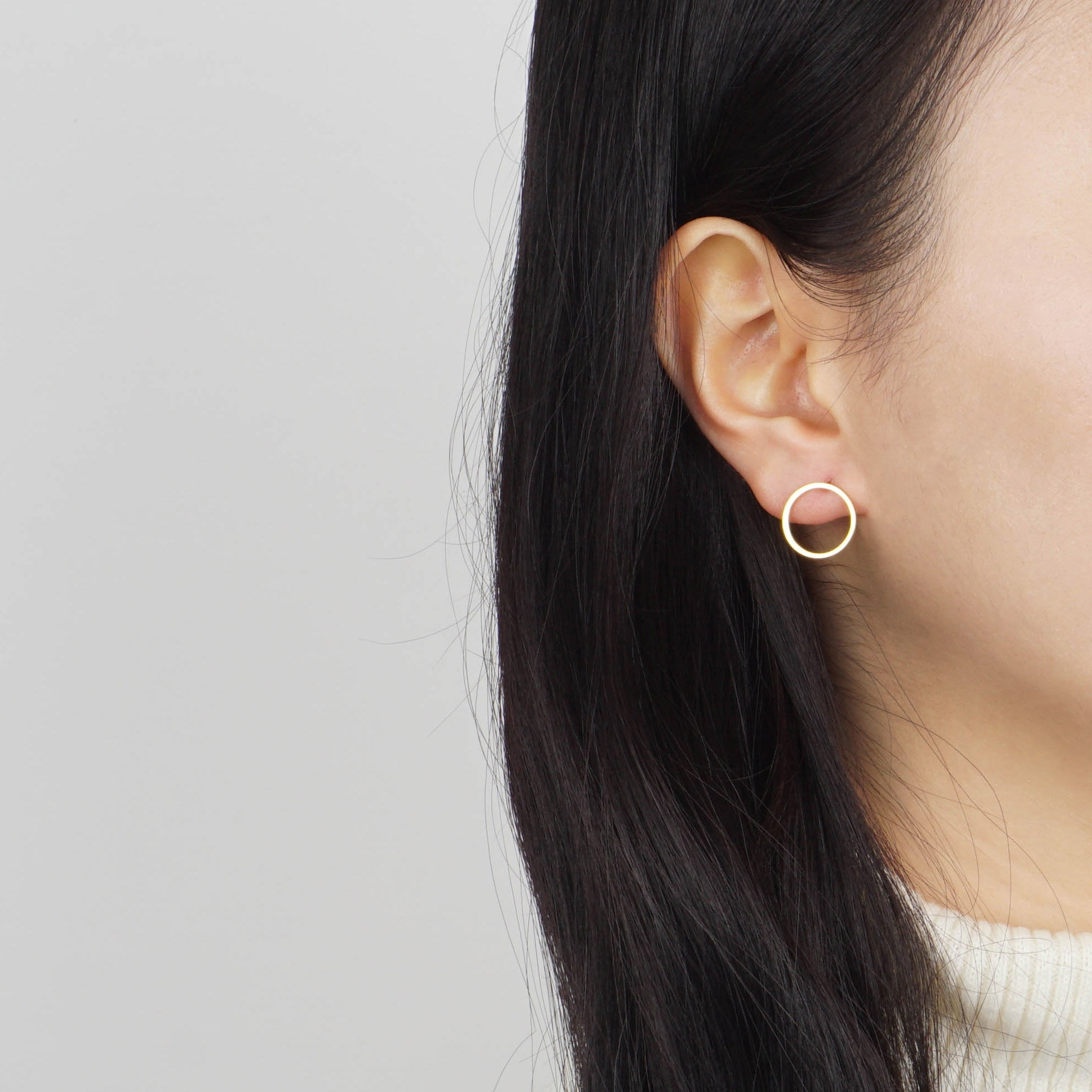 Simple earrings 10 species 3,000 yen Women's Da