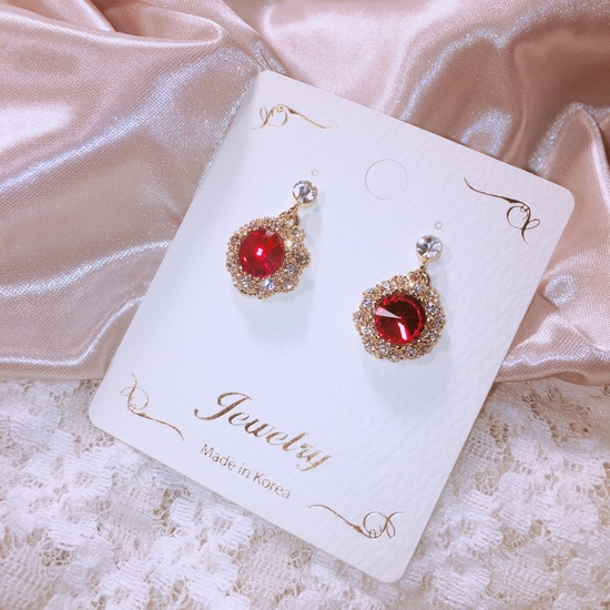 Fashionable Cubic Earrings Point Cycle Good Bling 