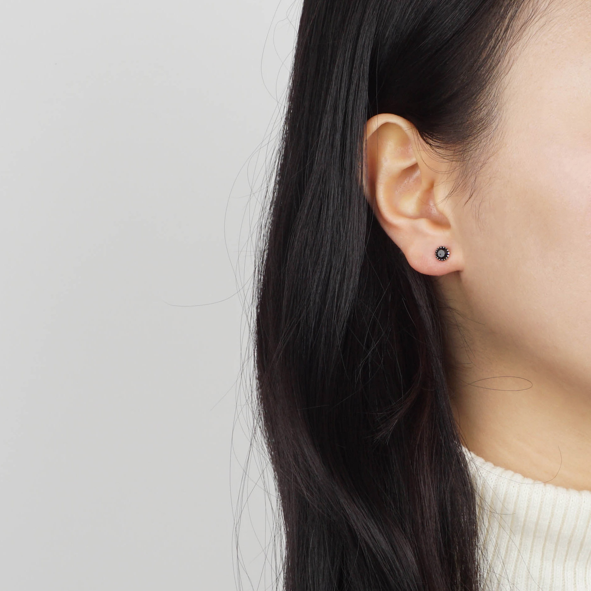 Simple earrings 10 species 3,000 yen Women's Da