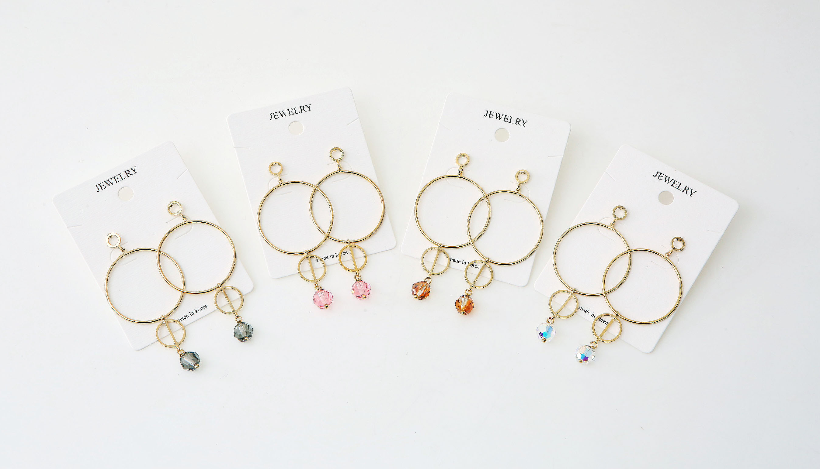 Mubas Swarovski Caraden Double Tingling Long Drop 