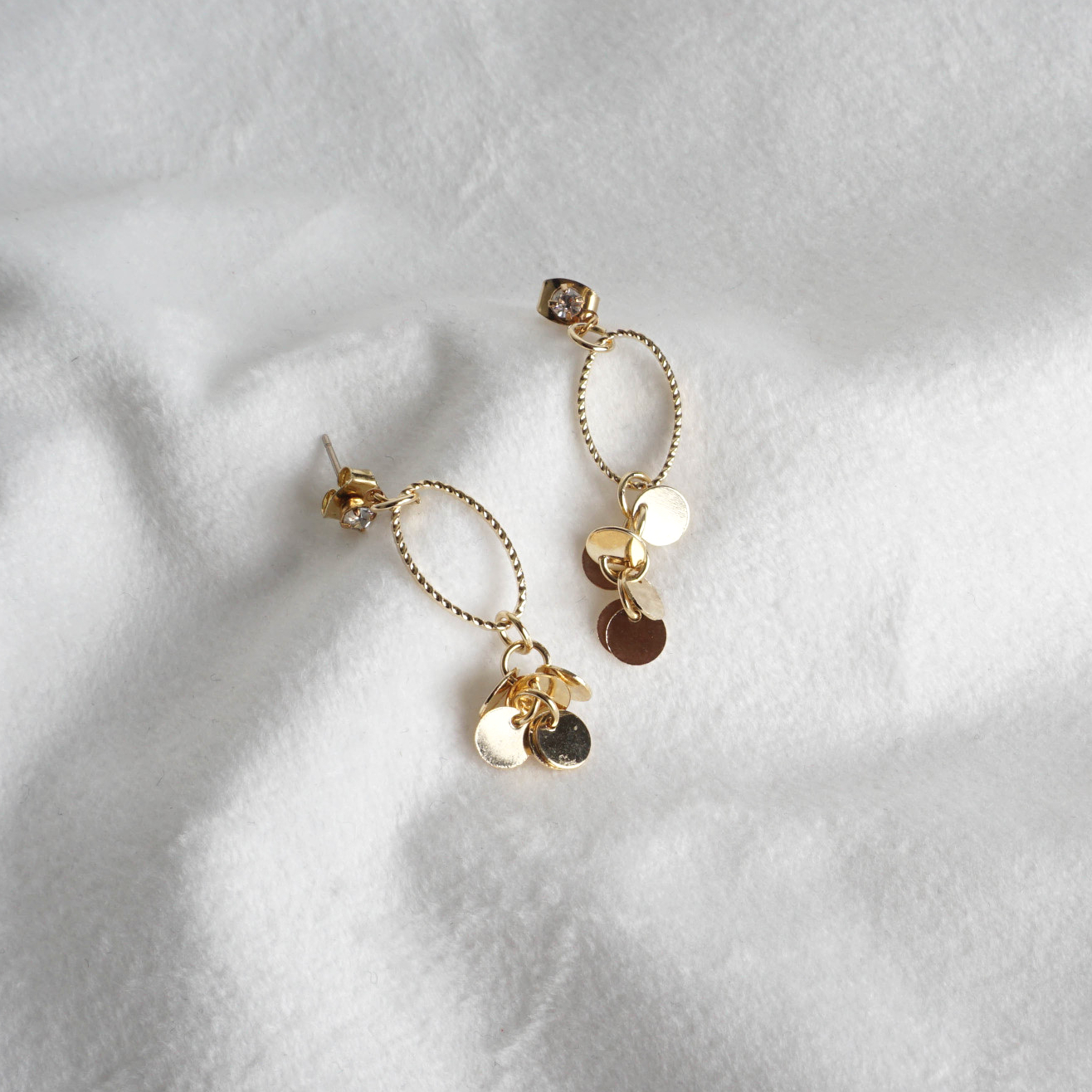 Simple earrings 10 species 5,000 won Women's gi
