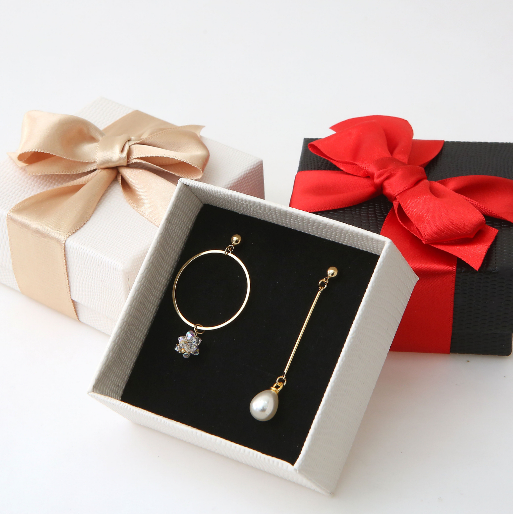 Mubas Swarovski Caraden Double Tingling Long Drop 