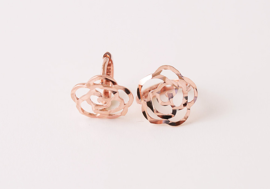 <b><p>Rubbing Than flowers you One tch earr 14k</p></b><b><p>ブルリング 花より あなた ワンタッチ イヤ 14k シンプル デイリー ピンクゴールド</p></b><br /><br /><p align='center'>