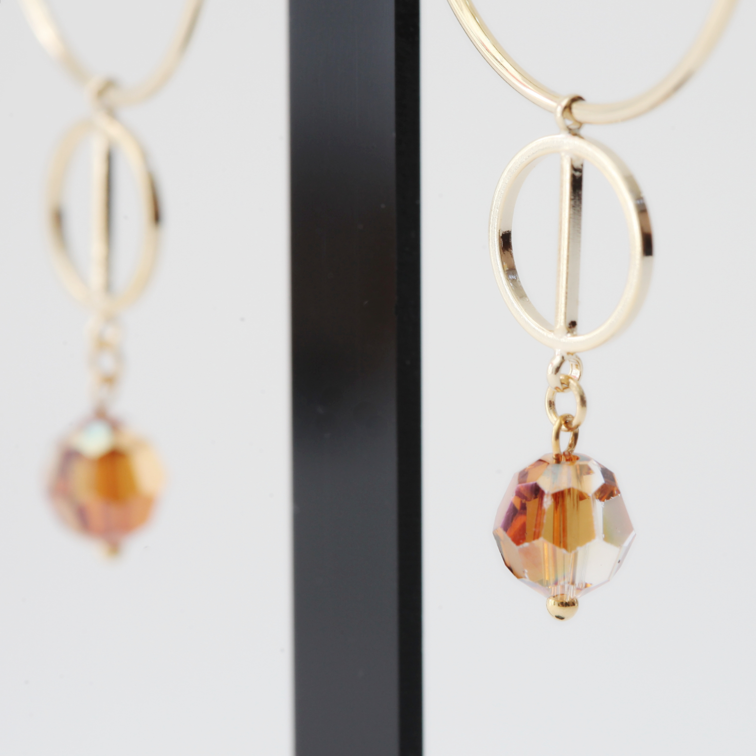 Mubas Swarovski Caraden Double Tingling Long Drop 