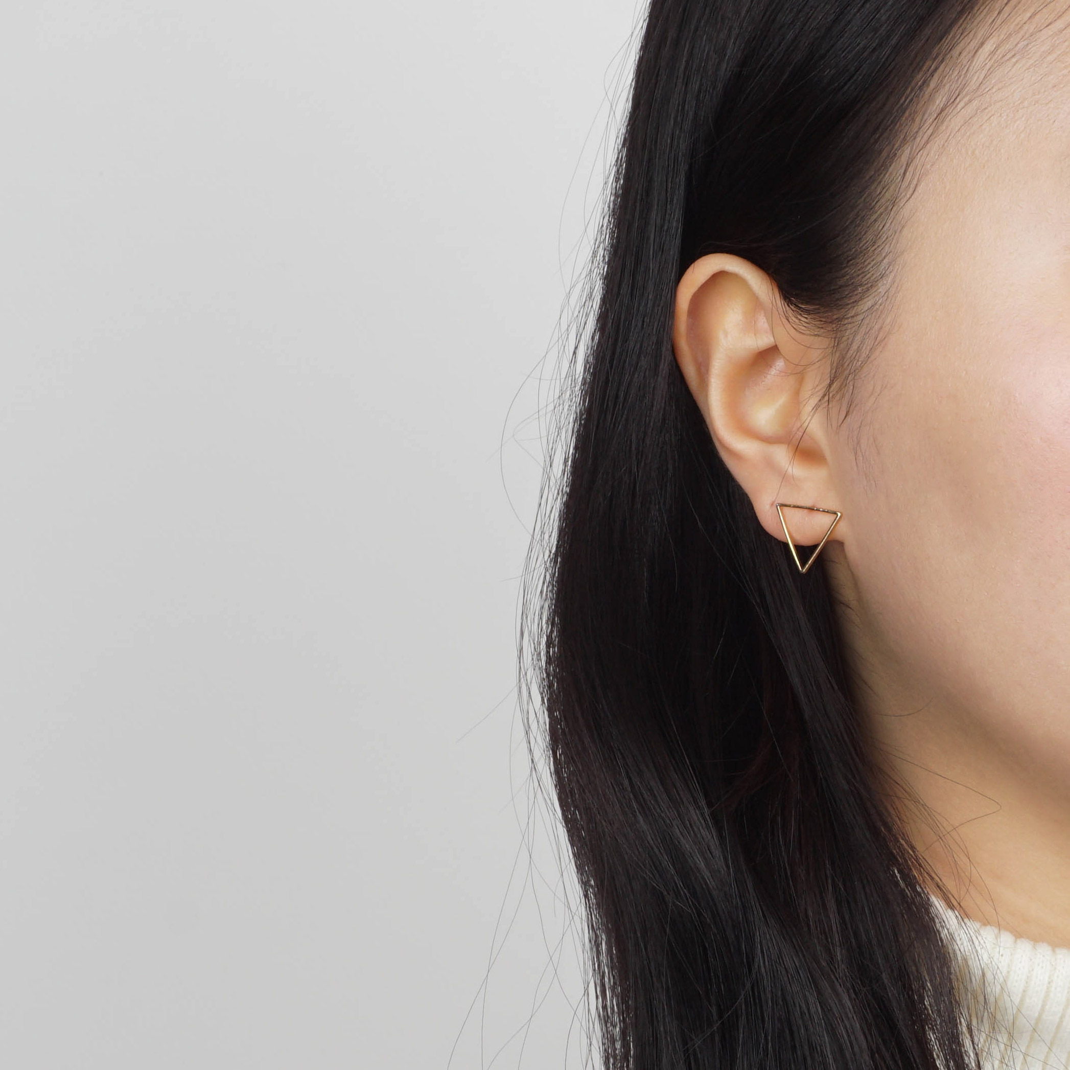 Simple earrings 10 species 3,000 yen Women's Da