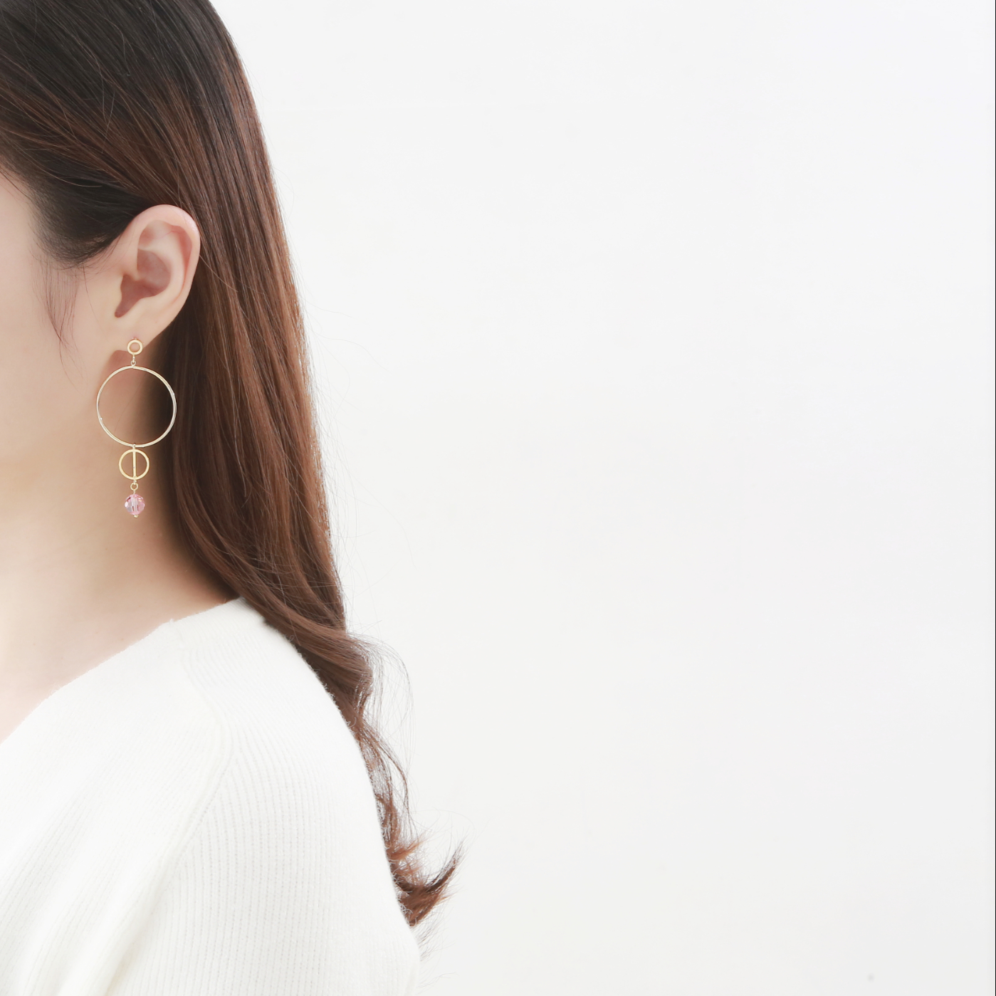 Mubas Swarovski Caraden Double Tingling Long Drop 