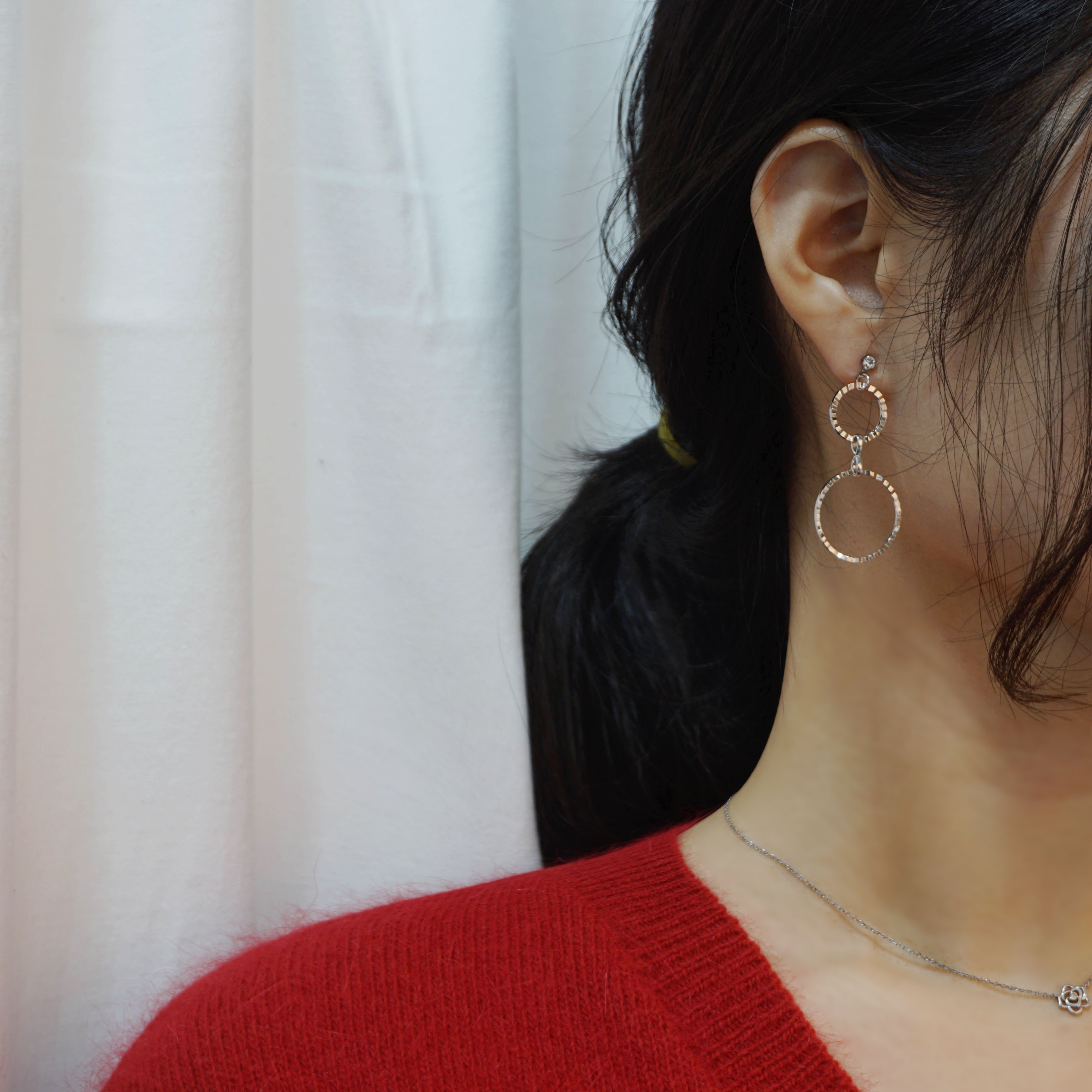 Simple earrings 10 species 5,000 won Women's gi