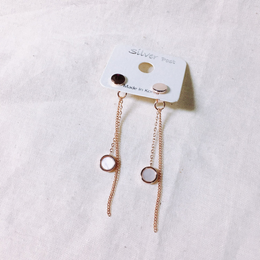 Lucie Annie Earrings 2color LKJ1006 Attractive wom