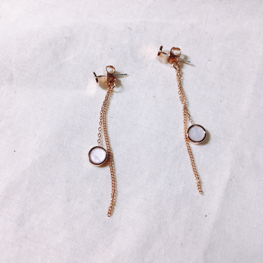 Lucie Annie Earrings 2color LKJ1006 Attractive wom