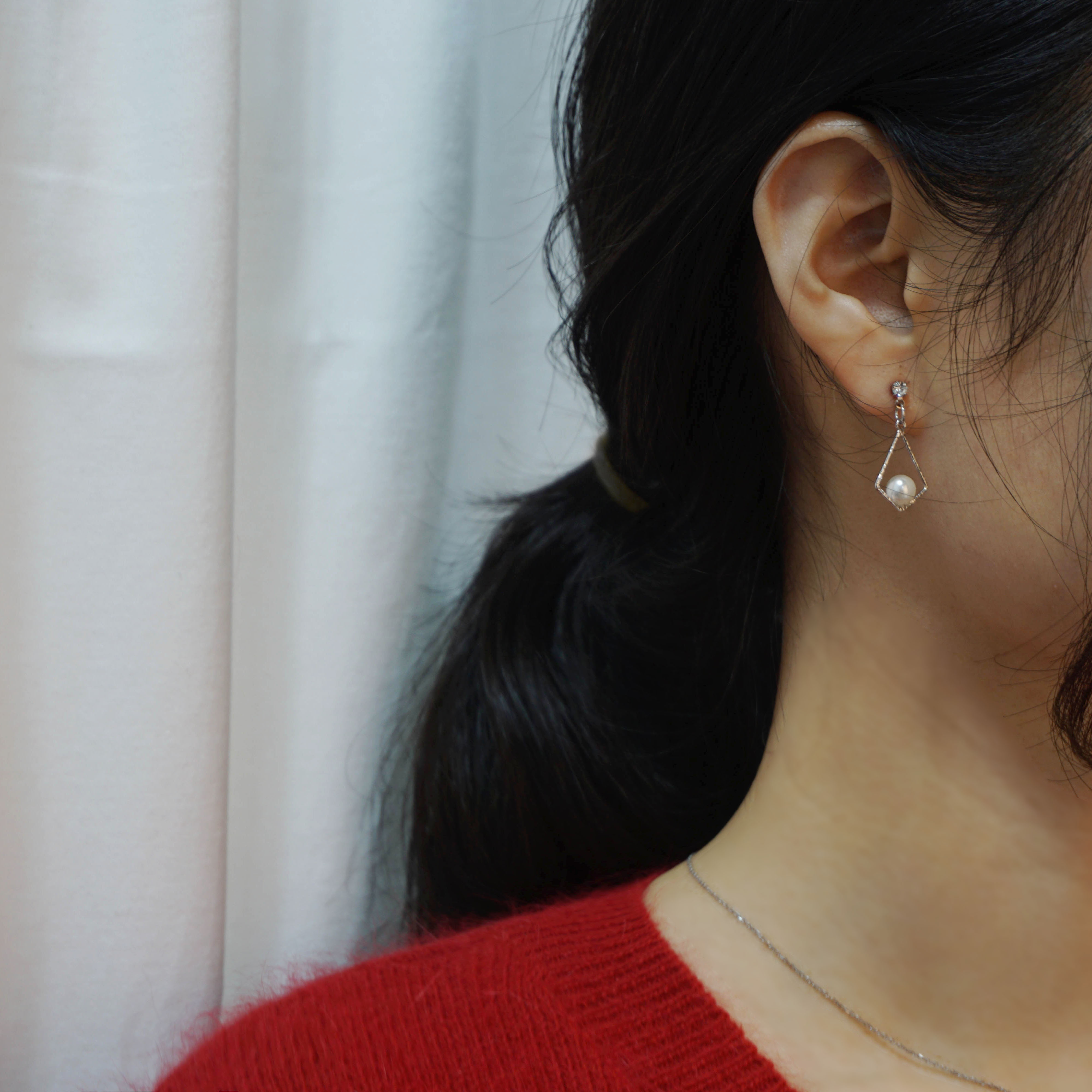 Simple earrings 10 species 5,000 won Women's gi