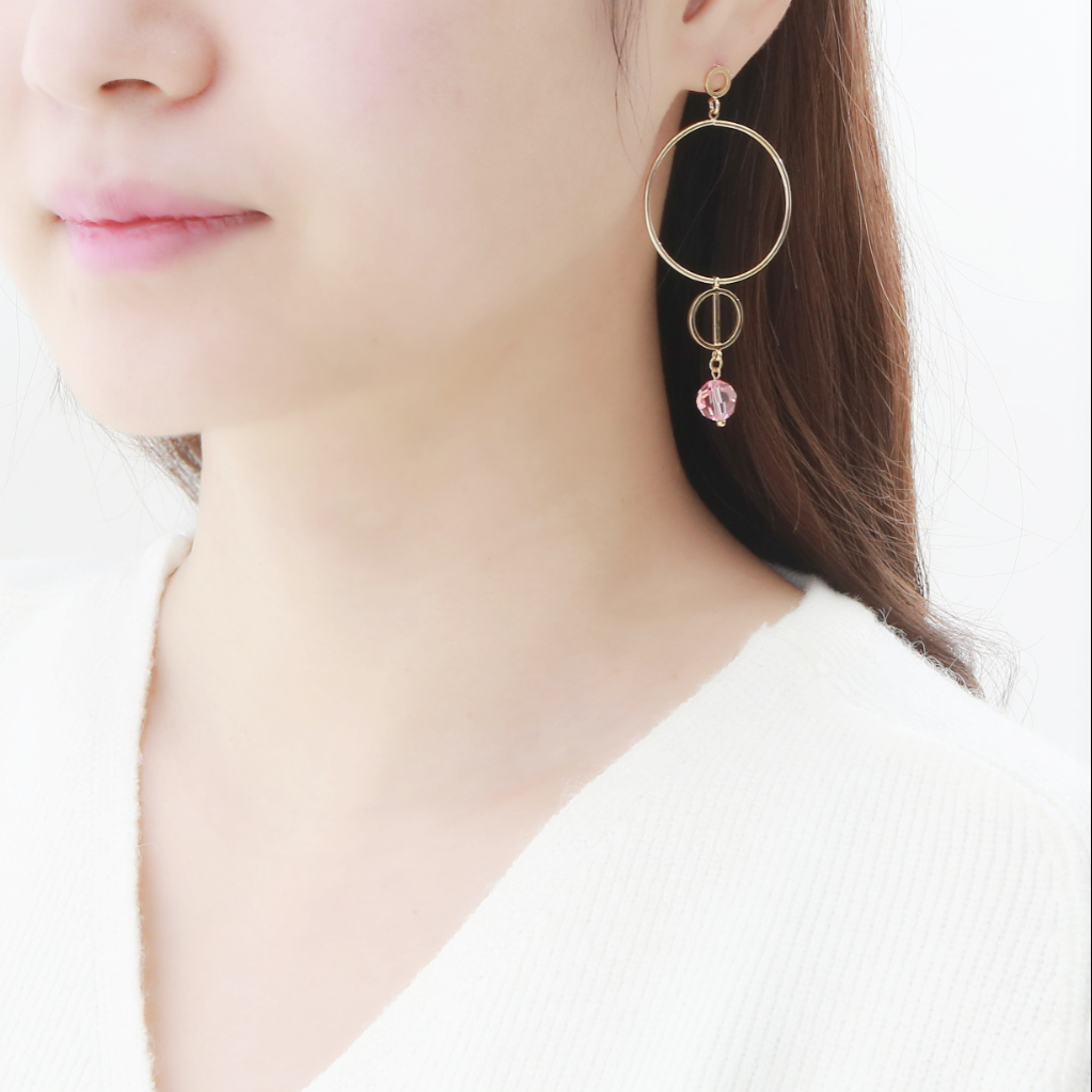 Mubas Swarovski Caraden Double Tingling Long Drop 