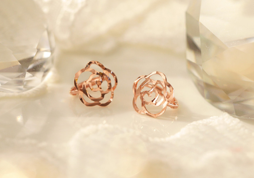 <b><p>Rubbing Than flowers you One tch earr 14k</p></b><b><p>ブルリング 花より あなた ワンタッチ イヤ 14k シンプル デイリー ピンクゴールド</p></b><br /><br /><p align='center'>