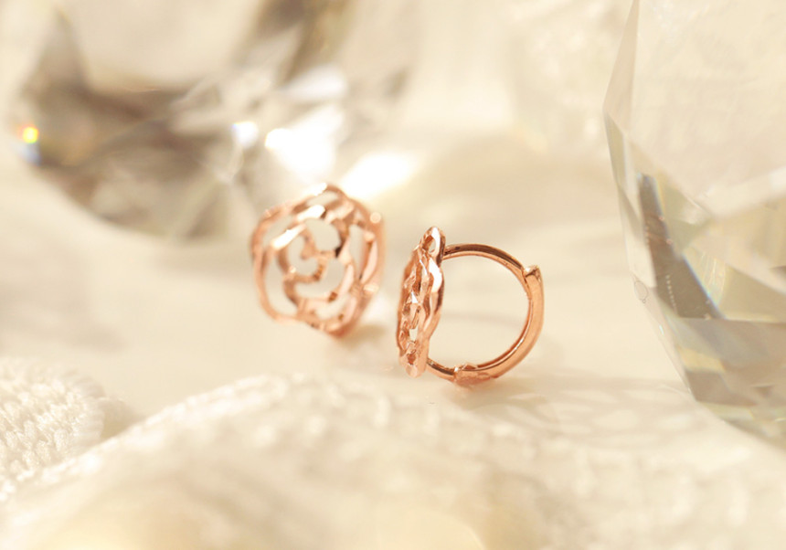 <b><p>Rubbing Than flowers you One tch earr 14k</p></b><b><p>ブルリング 花より あなた ワンタッチ イヤ 14k シンプル デイリー ピンクゴールド</p></b><br /><br /><p align='center'>