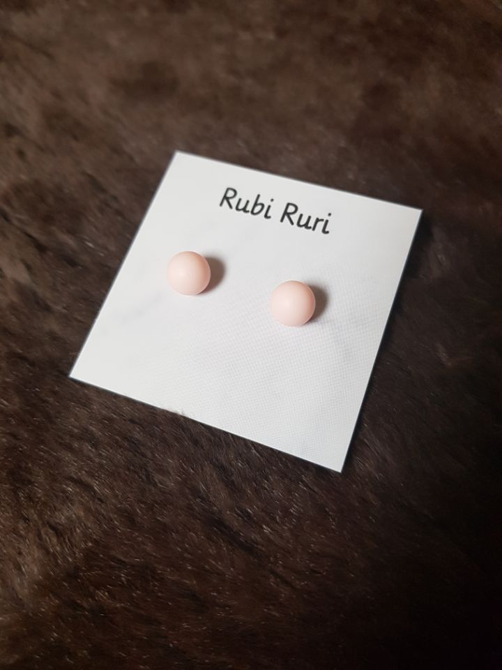 Gemstones Daily Simple Earrings Silver Blue Green