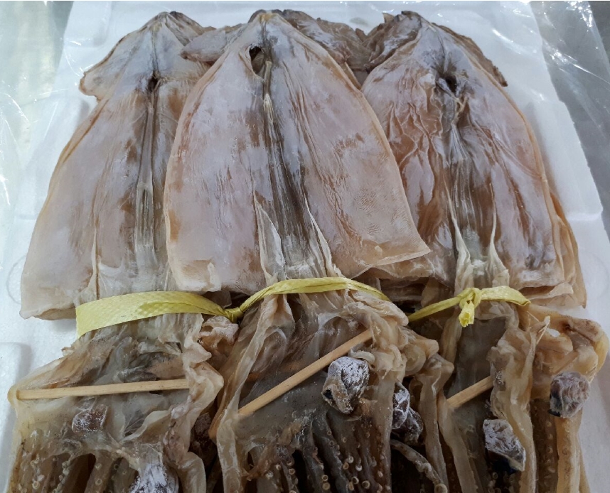 마른오징어 5마리 말린오징어 건조오징어 피데기 피대기