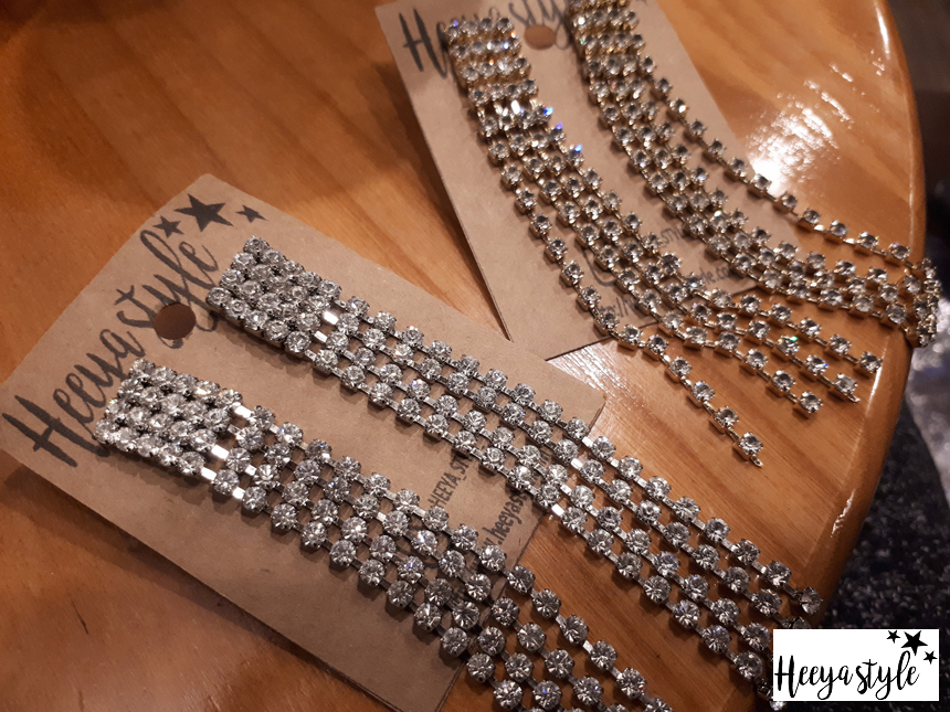 Cubic Chain 4-Line Drop Earring Earring Possible E