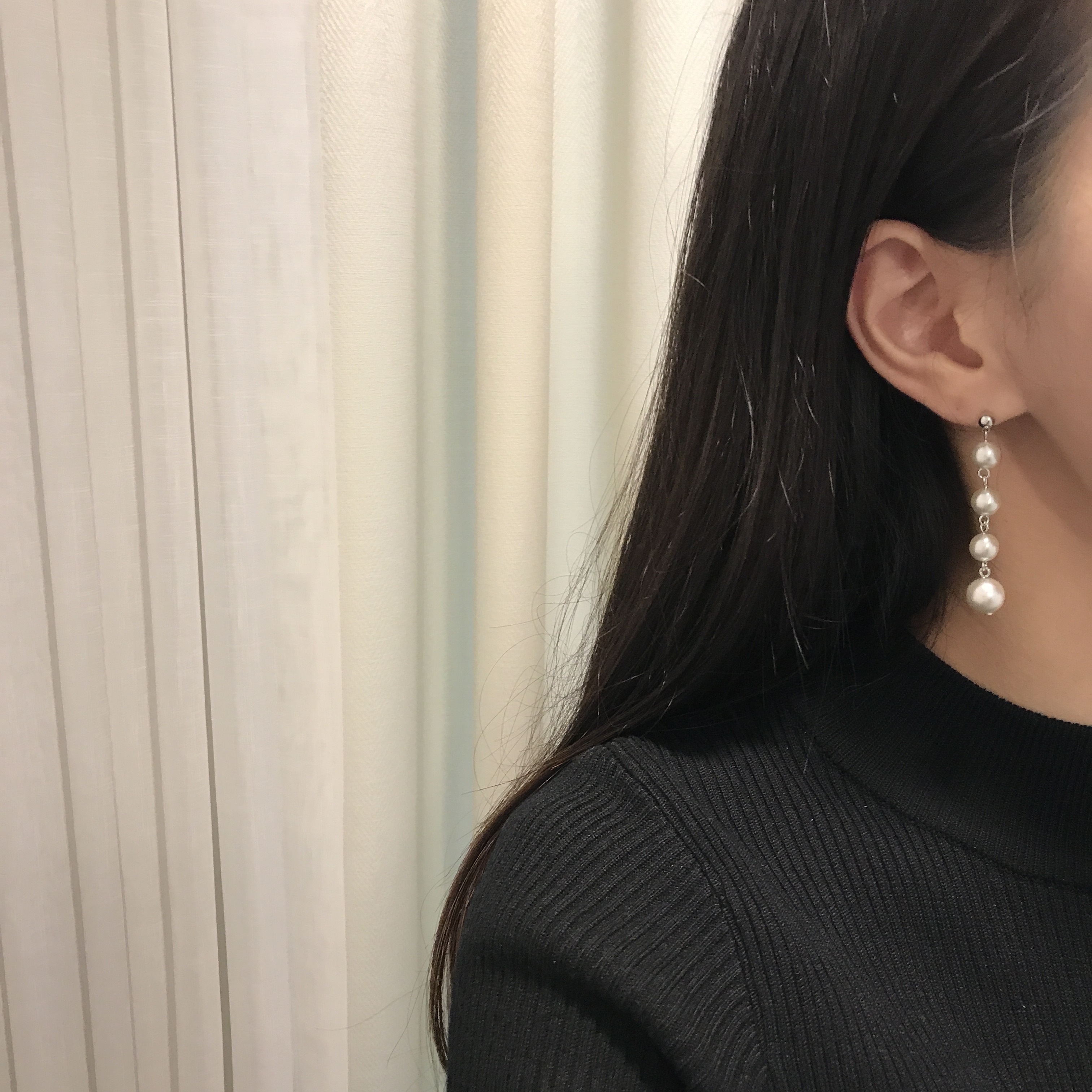 Specials Laurel Pearl Drop Earring 2color Earring 