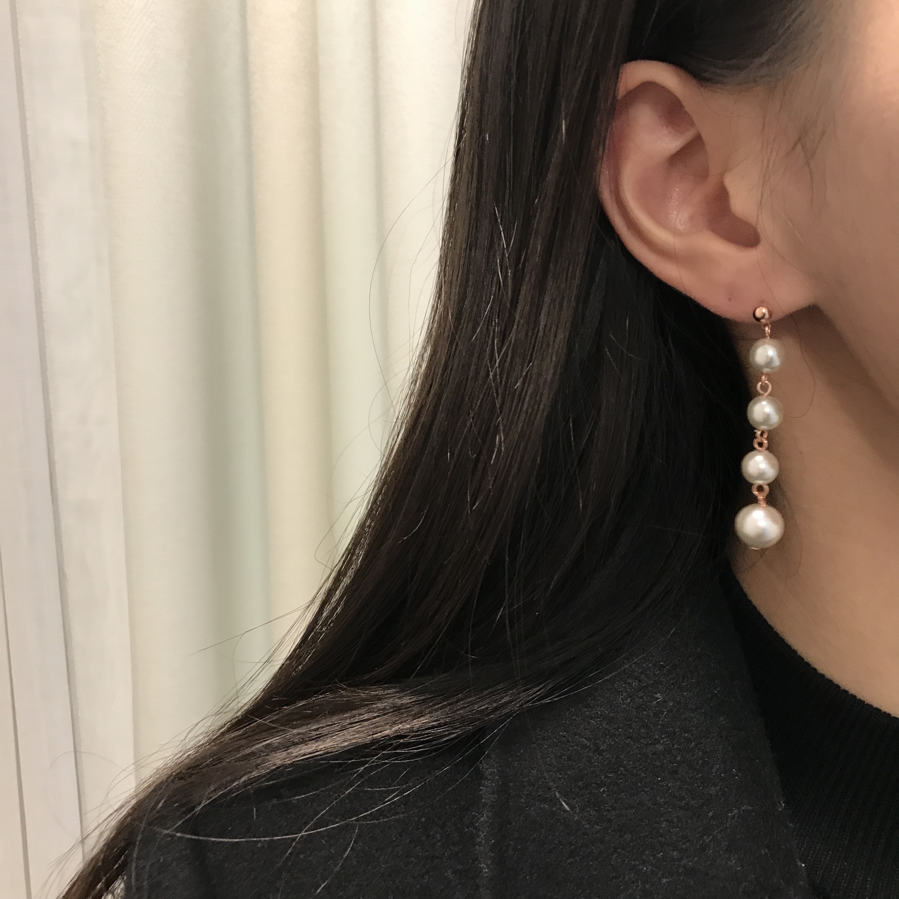 Specials Laurel Pearl Drop Earring 2color Earring 