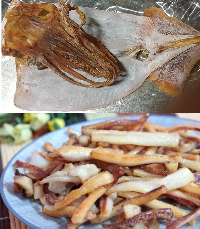 마른오징어 5마리 말린오징어 건조오징어 피데기 피대기 - 상세 이미지 4