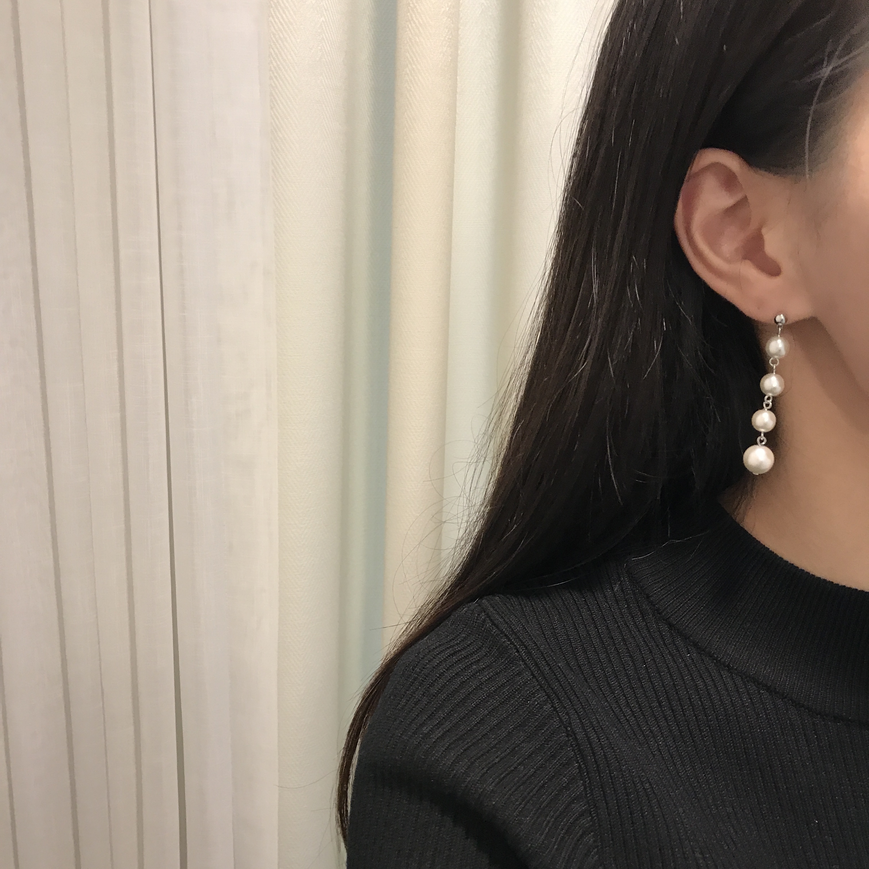 Specials Laurel Pearl Drop Earring 2color Earring 
