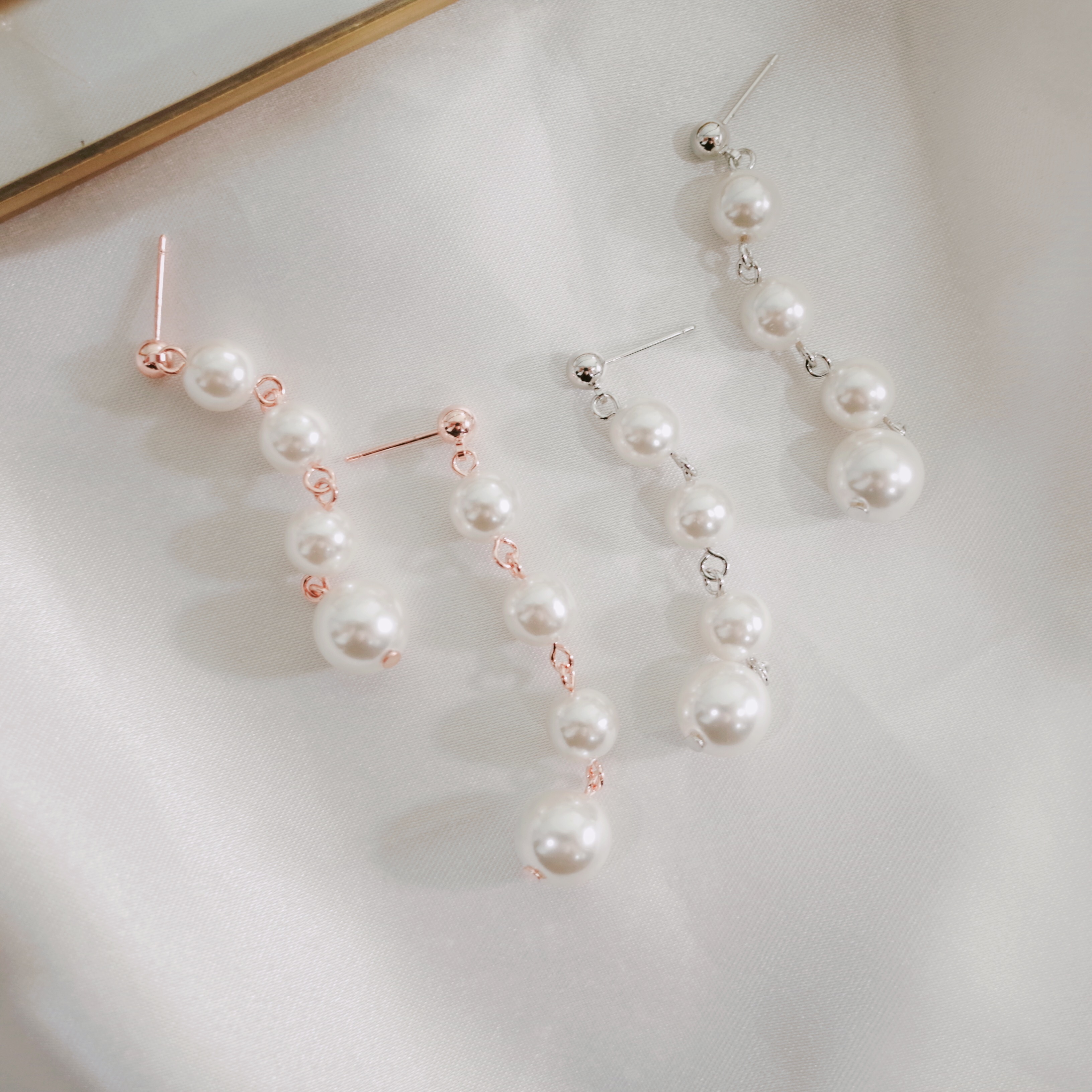 Specials Laurel Pearl Drop Earring 2color Earring 