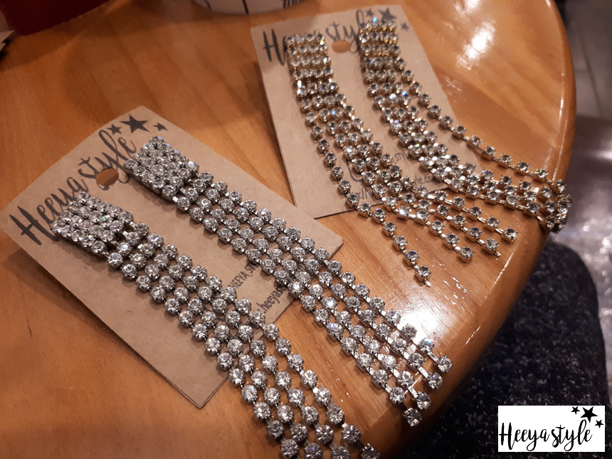 Cubic Chain 4-Line Drop Earring Earring Possible E