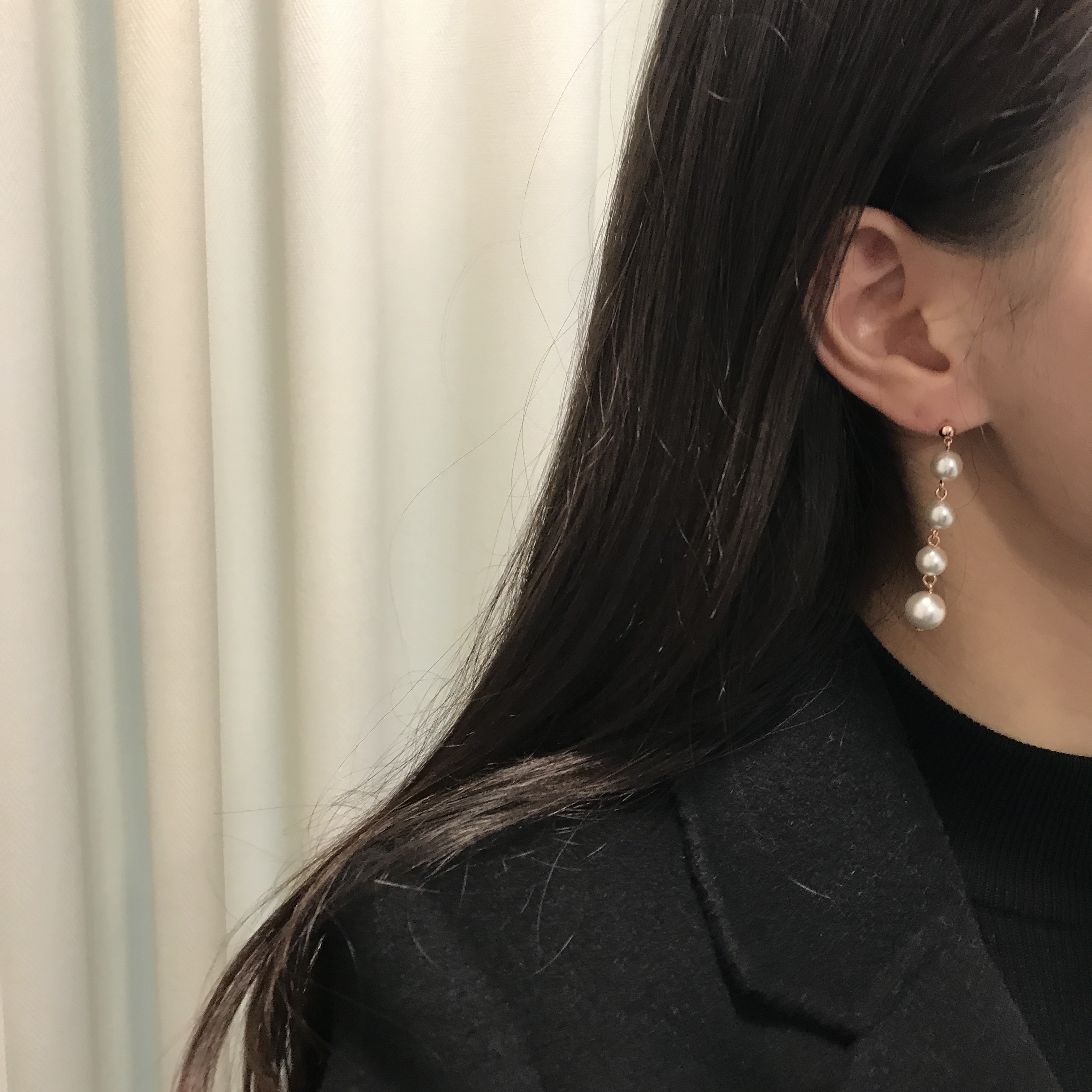 Specials Laurel Pearl Drop Earring 2color Earring 