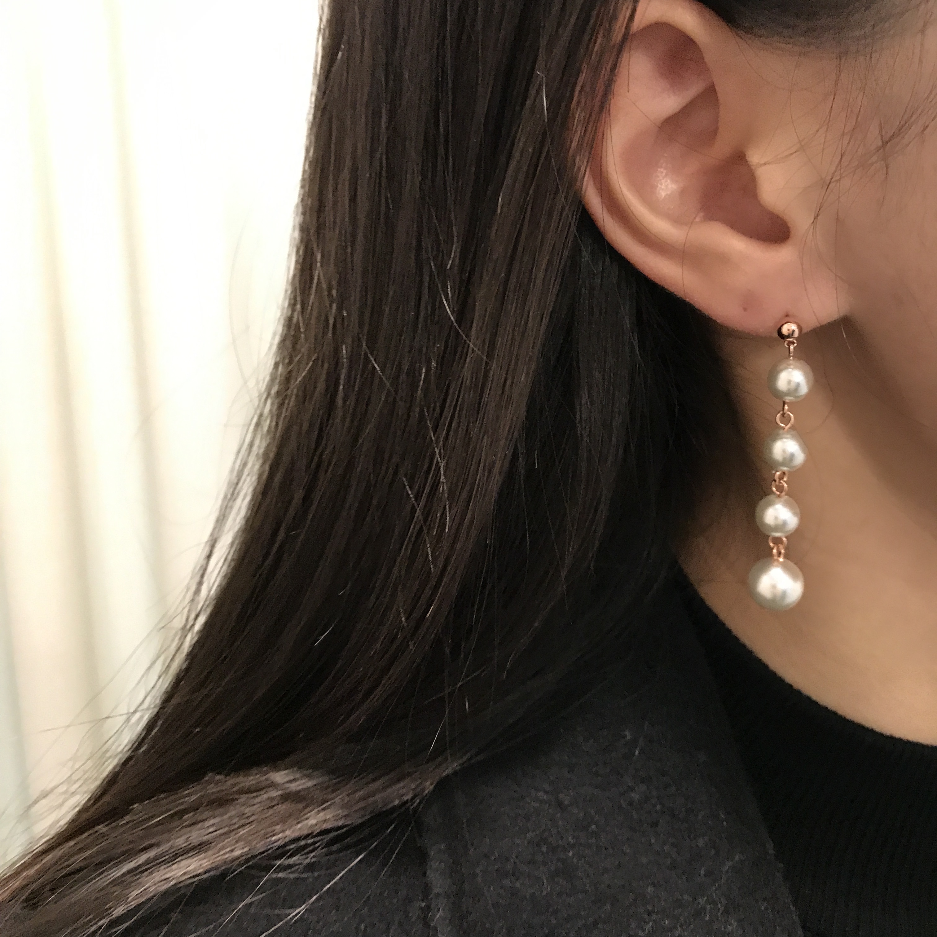 Specials Laurel Pearl Drop Earring 2color Earring 