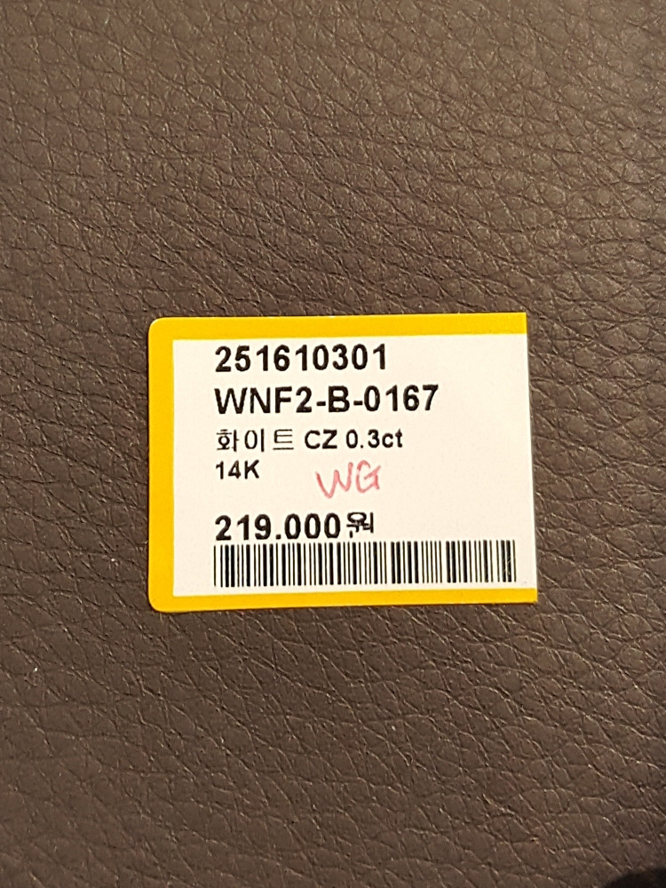 Golddude Rosette White Cubic Necklace-WNF2-B-0167-