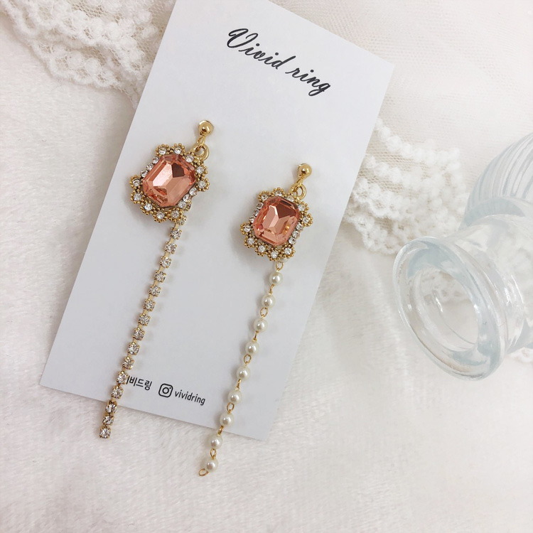 Petit Quartz Gemstones Antique Earrings Lovely Cod